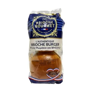 Ψωμάκια burger BRIOCHE GOURMET 4 τεμ. 250gr