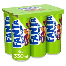 FANTA Exotic Zero Κουτί 6X330ml