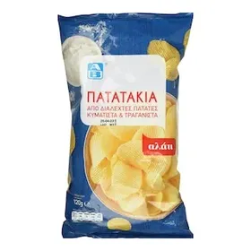 ΑΒ Τσιπς Αλάτι Κυματιστά 120g