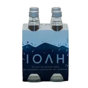 ΙΟΛΗ Ανθρακούχο Νερό Φυσικό 4x330ml