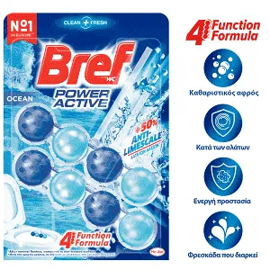 BREF WC block power active ocean duos 50g (2τεμ)