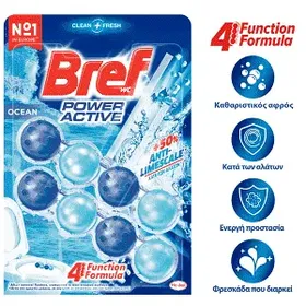 BREF WC block power active ocean duos 50g (2τεμ)