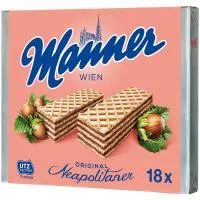 Γκοφρέτα με Πραλίνα Φουντουκιού Manner 75 g