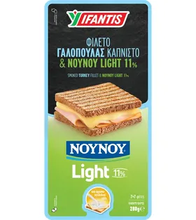 IFANTIS φιλέτο γαλοπούλας καπνιστό & ΝΟΥΝΟΥ Light (280g)