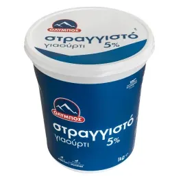 Γιαούρτι Στραγγιστό 5% λιπαρά ΟΛΥΜΠΟΣ 1 Kg