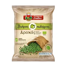 Αρακάς ΜΠΑΡΜΠΑ ΣΤΑΘΗΣ Βιολογικός 450g