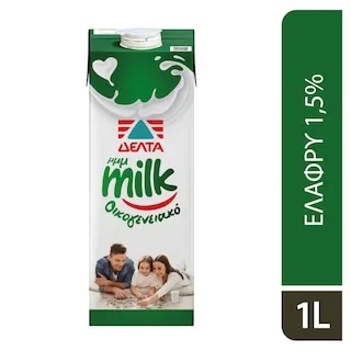 Γάλα mmilk οικογενειακό 1,5/1lit πλήρες ή ελαφρύ