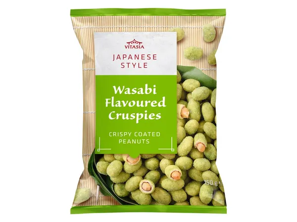 Φυστίκια με επικάλυψη wasabi
