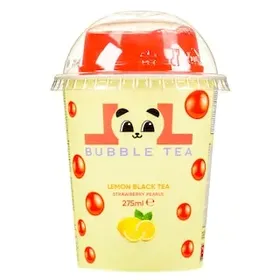Bubble Tea Lemon Black Tea Strawberry 275ml