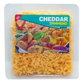 Τυποποιητική Cheddar Τριμμένο 160γρ.