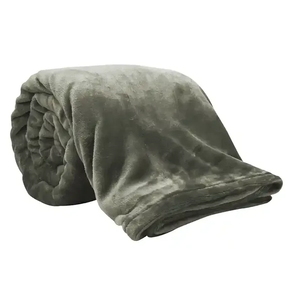 Artisti Italiani Κουβέρτα Fleece Με Κέντημα Πράσινη 150x200cm. 1 τεμ.