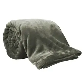 Artisti Italiani Κουβέρτα Fleece Με Κέντημα Πράσινη 150x200cm. 1 τεμ.