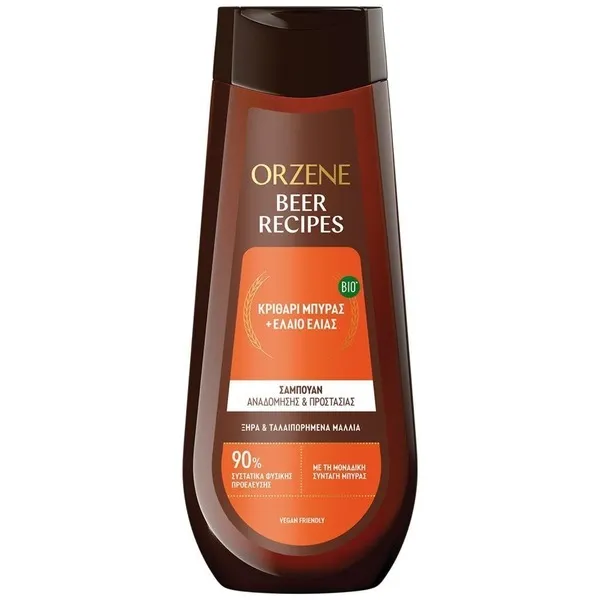ORZENE σαμπουάν για ξηρά και ταλαιπωρημένα μαλλιά 400ml