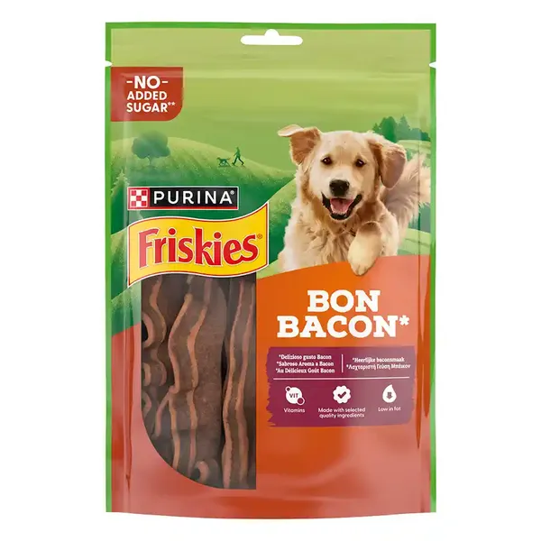 Friskies Bon Bacon Σνακ Σκύλων 120γρ.