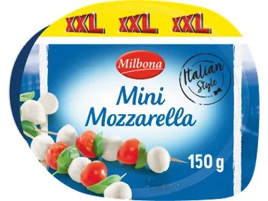 Μίνι μοτσαρέλλα XXL 125 g + 25 g δώρο