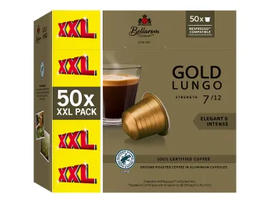 Κάψουλες καφέ Gold Lungo XXL