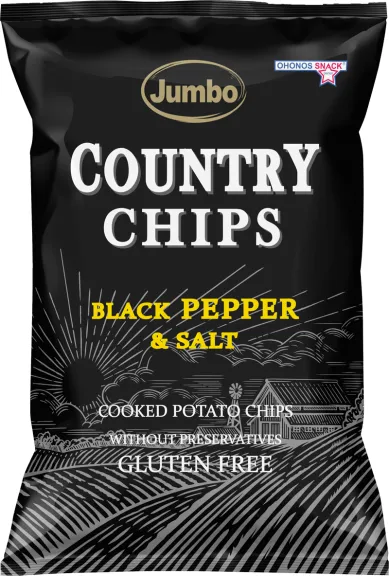 Country chips όλες οι γεύσεις 150γρ.