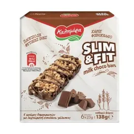Καλημέρα Eat & Fit Bars Με Σοκολάτα Γάλακτος 6x23g