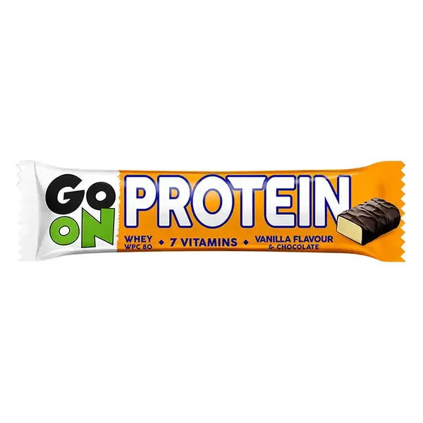 Go On Μπάρα Πρωτεΐνης Βανίλια 50gr