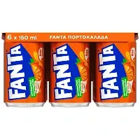 Fanta Πορτοκολάδα 150ml 6τεμ