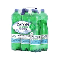 Νερό Φυσικό Μεταλλικό Ανθρακούχο Go Green Ζαγόρι Sparkling 6x1,5 Lt