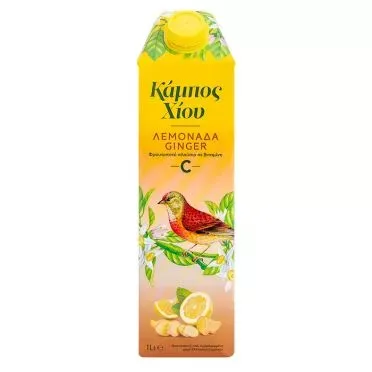 ΚΑΜΠΟΣ ΧΙΟΥ Λεμονάδα Ginger Φρουτοποτό 1 lt