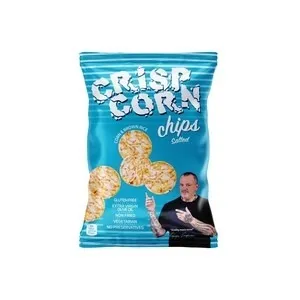 CRISP CORN Chips Καλαμποκιού με Αλάτι 60γρ.