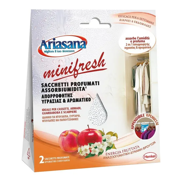 Ariasana Minifresh Fruit Energy 2x50g 12pcs