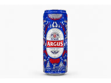 Ελληνική μπύρα Lager 5% Vol.