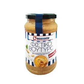 ECONOMY Φιστικοβούτυρο Crunchy 350gr