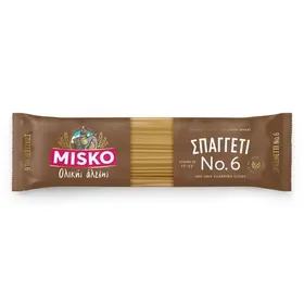 MISKO Σπαγγέτι Νο6 Ολικής Άλεσης