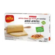 Φύλλο Ζύμης για Πίτσα ALFA 2x300g