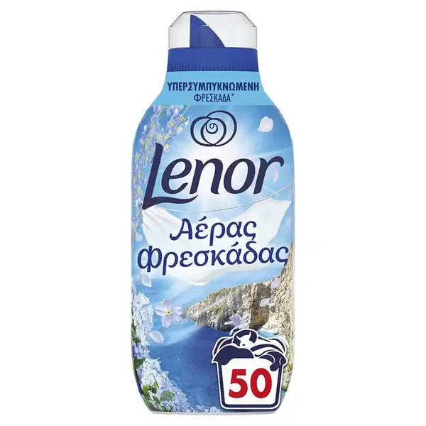 Lenor Fresh Air Μαλακτικό Ρούχων Θαλασσινό Αεράκι - 50 Πλύσεις