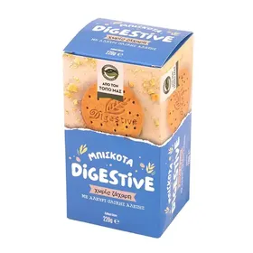 Μασούτης Από Τον Τόπο Μας Μπισκότα Digestive Χωρίς Ζάχαρη 220γρ.