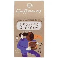 COFFEEWAY Αρωματικός Καφές Φίλτρου Cookies & Cream 200g