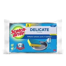 Scotch-Brite Σφουγγαράκι Κουζίνας Μπλε Ευαίσθητες Επιφάνειες