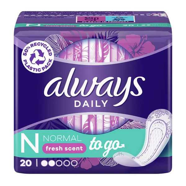 Always Dailies Singles Το το Σερβιετάκια Fresh