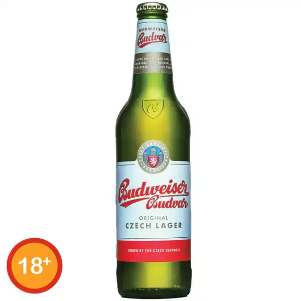 Μπίρα BUDWEISER budvar φιάλη 500ml