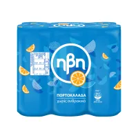 Πορτοκαλάδα Χωρίς Ανθρακικό Ήβη 6x330ml