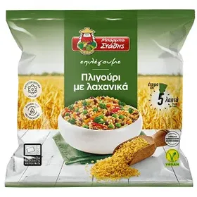 Μπάρμπα Στάθης Πλιγούρι Κριθάρι Λαχανικά Κατεψυγμένα 400gr