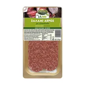 CRETA FARMS Εν Ελλάδι σαλάμι αέρος κλασικό φέτες 100γρ.