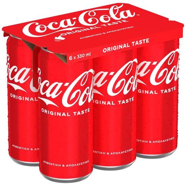 αναψυκτικό cola can 6x330ml