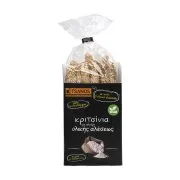 TSANOS Κριτσίνια με Αλεύρι Ολικής Άλεσης Vegan Χωρίς προσθήκη ζάχαρης 120g
