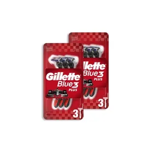 GILLETTE Blue3 Plus Red 3τεμ