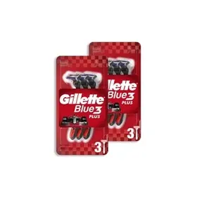 GILLETTE Blue3 Plus Red 3τεμ