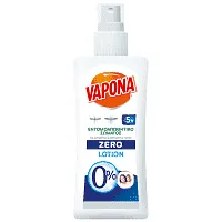 Vapona Zero Εντομοαπωθητική Λοσιόν Σώματος 100ml.