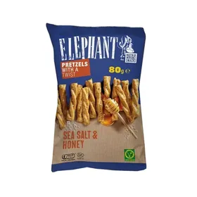 pretzels 80γρ (με μέλι / αλάτι)