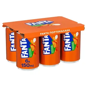 Fanta Πορτοκάλι 6x150ml.