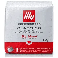 ILLY Iperespresso Καφές Espresso Classico 18 κάψουλες 120,6g