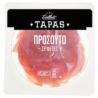 EXCELLENT TAPAS Προσούτο Φέτες 60g
